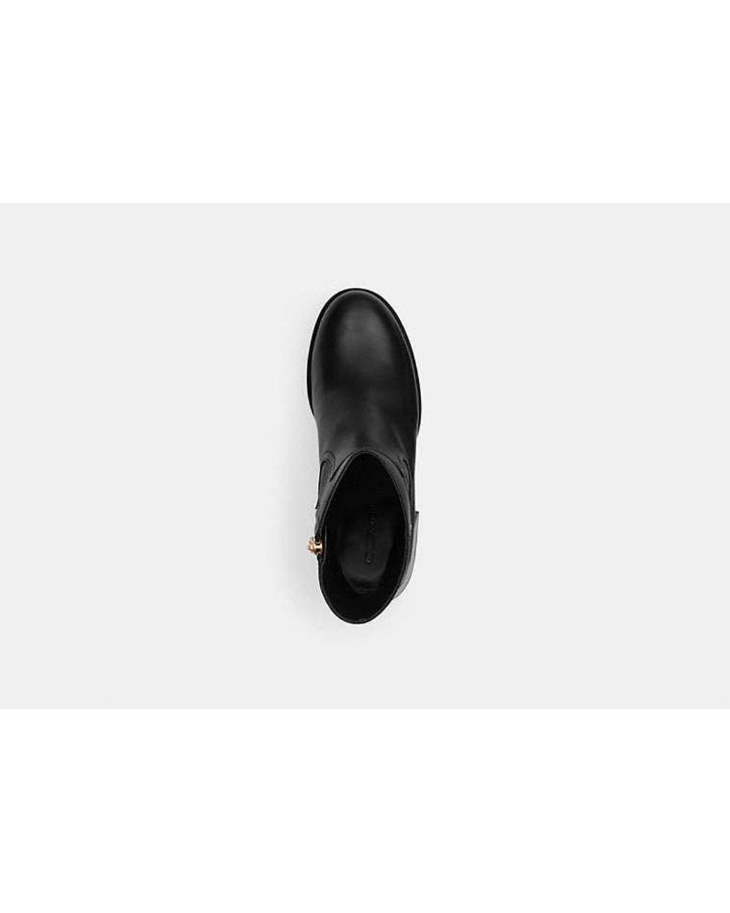 COACH Black Blockabsatz-Stiefel Für Frauen
