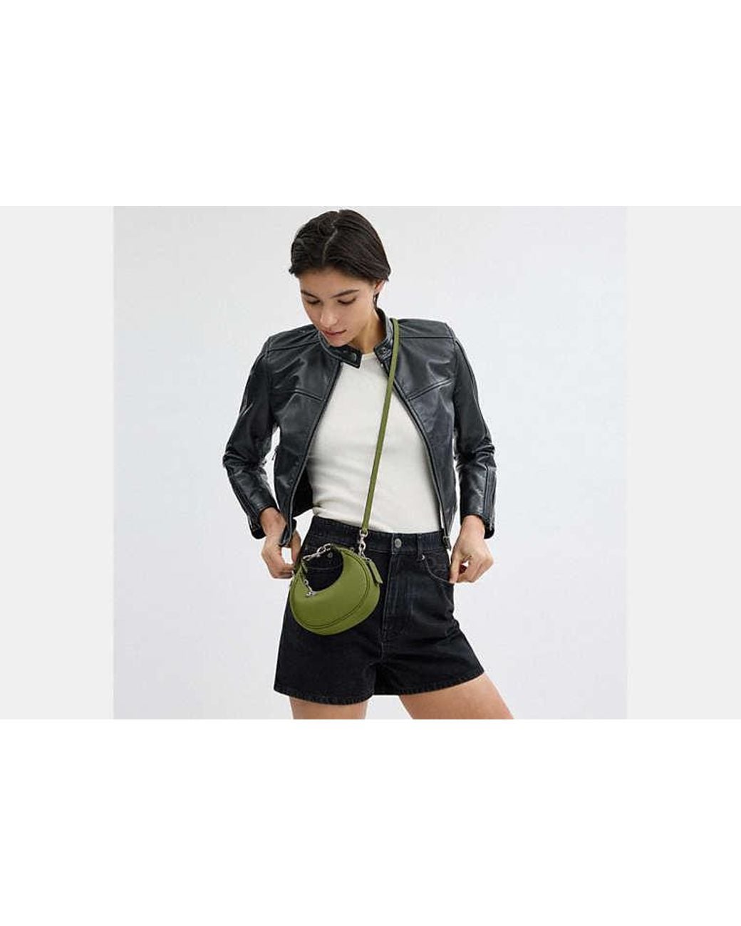 COACH Green Jonie Bag