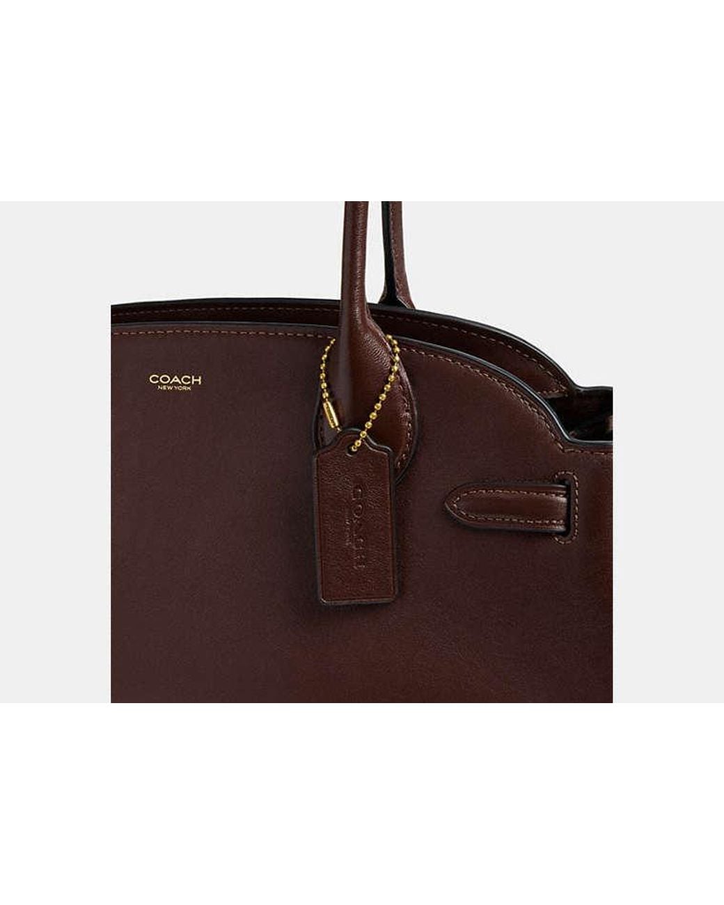 COACH Black Empire Carryall Bag 34