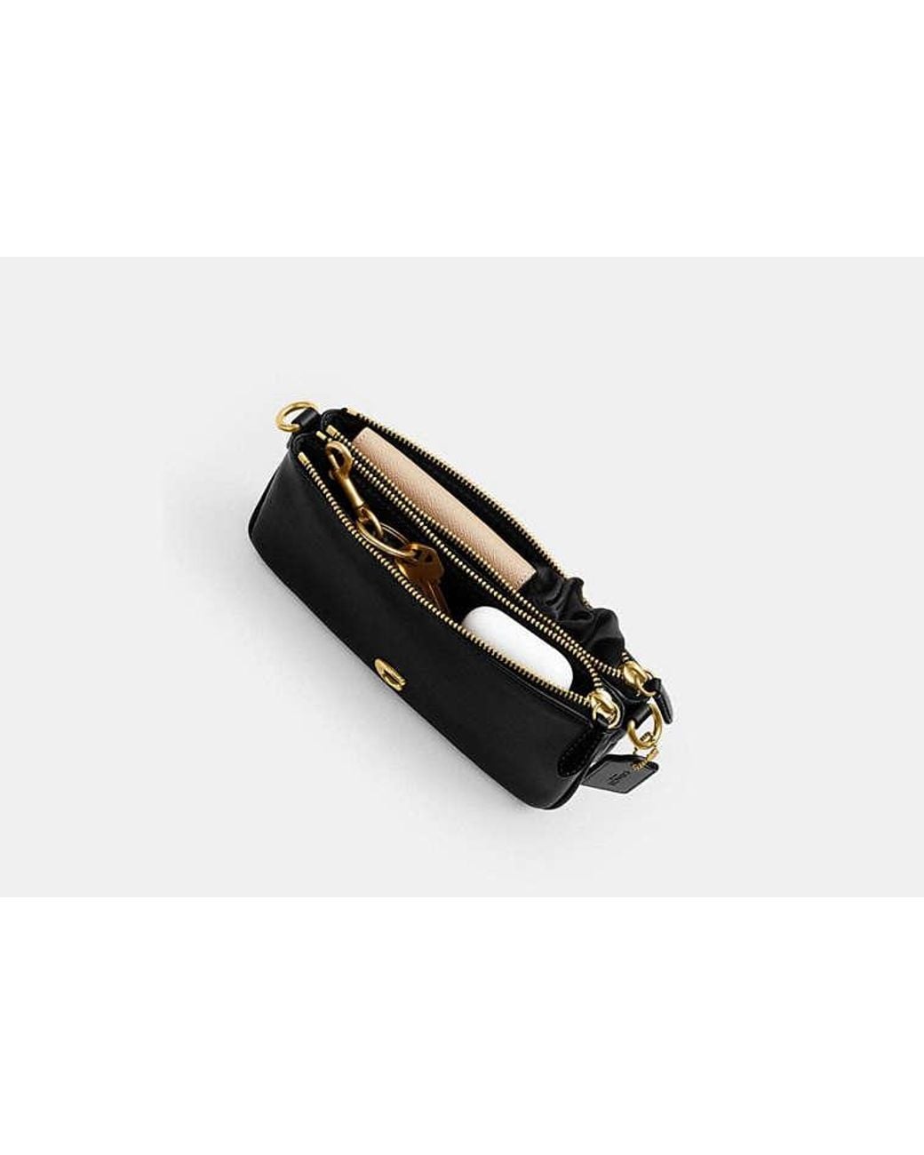 COACH Black Audrey Crossbody Bag