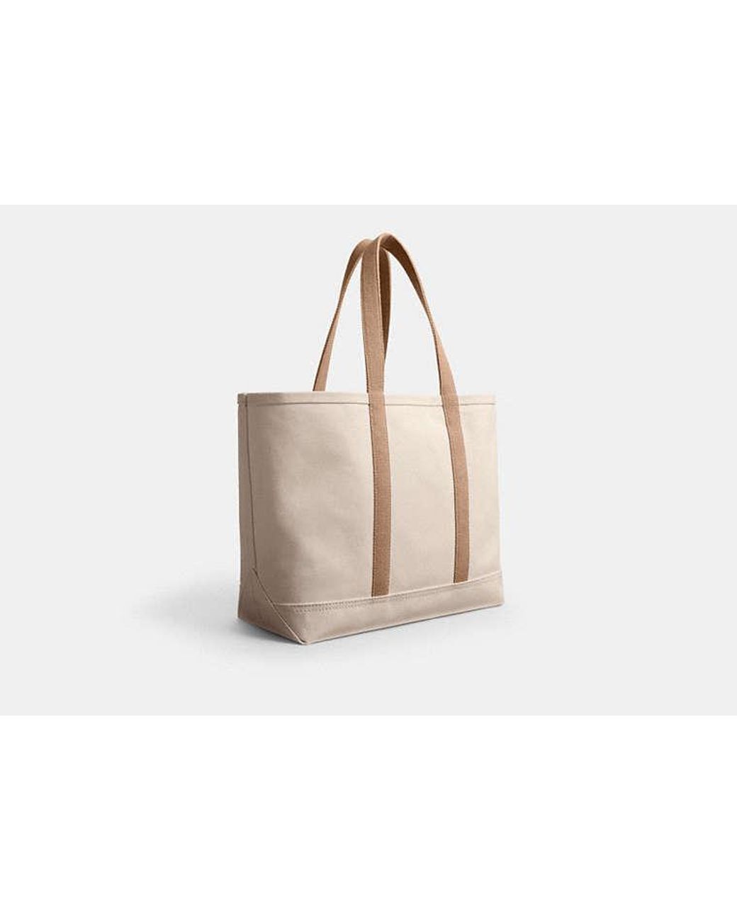 COACH Black Utility Tote Bag for men