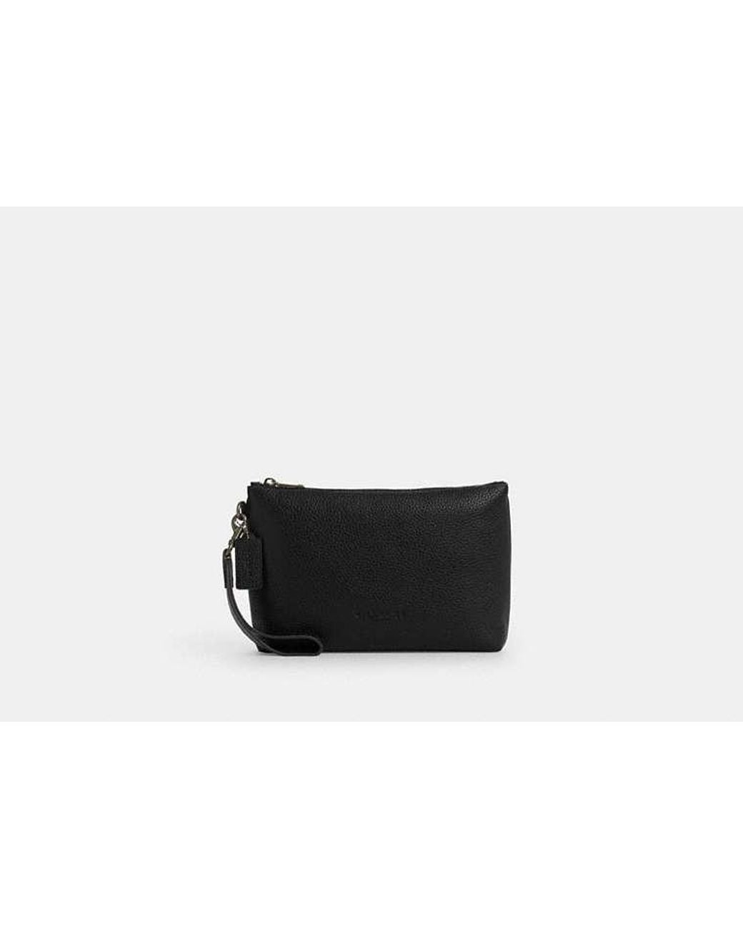 COACH Black Pouch for men