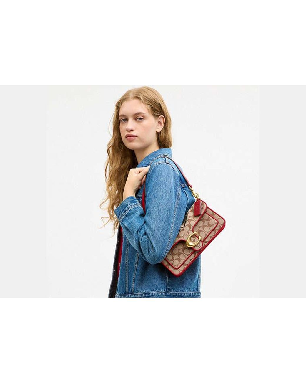 COACH Black Tabby Shoulder Bag 26