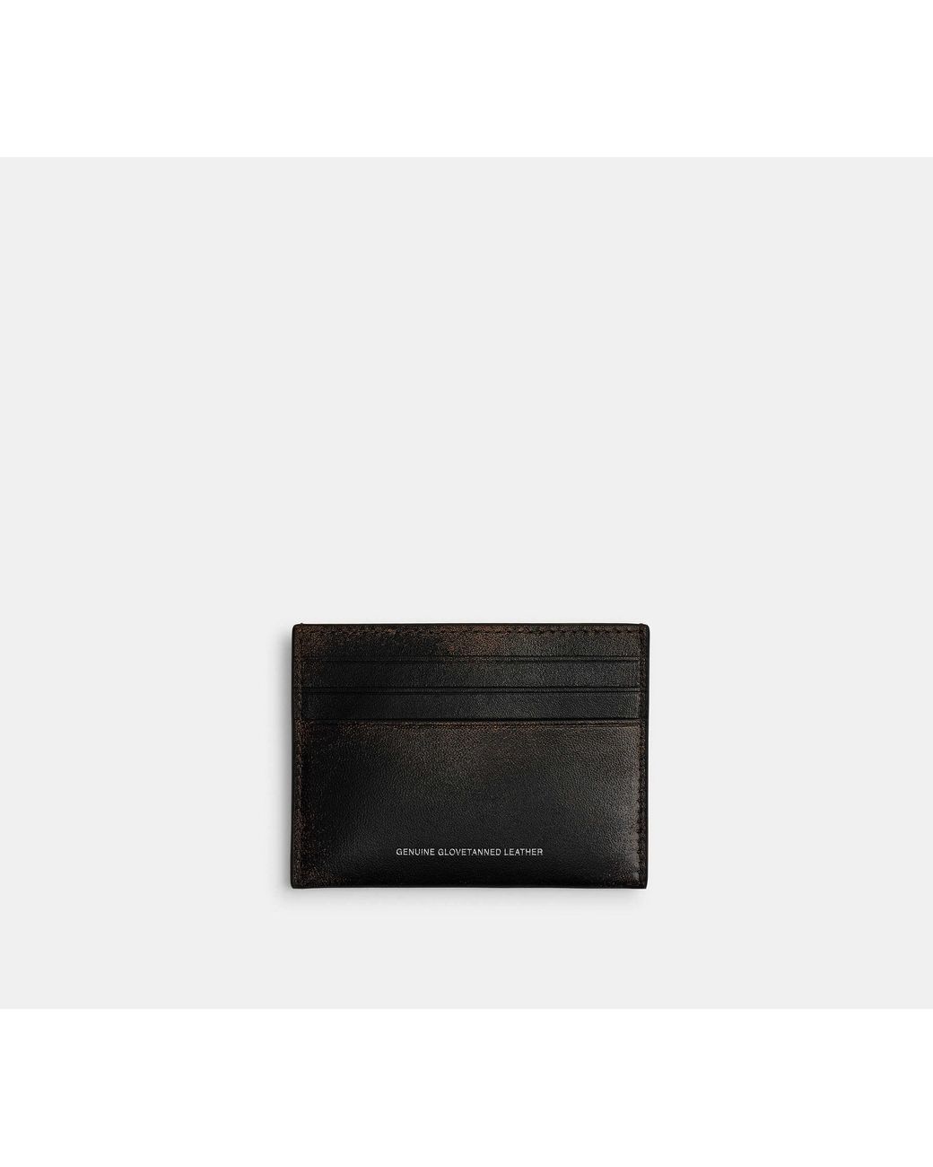Porta Carte Di Credito di COACH in Black da Uomo