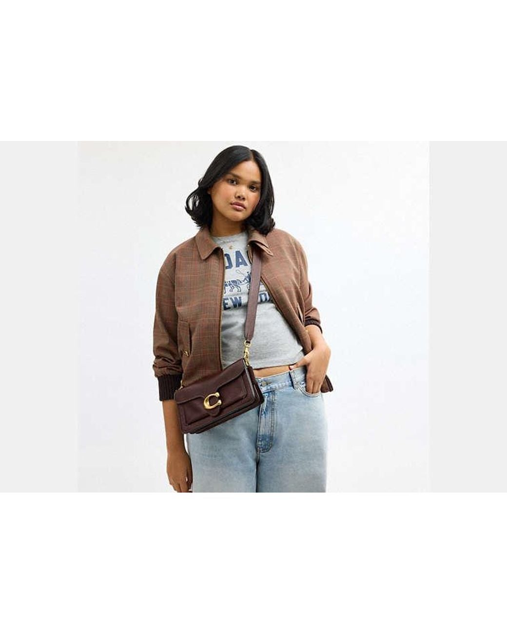 COACH Black Tabby Shoulder Bag 26