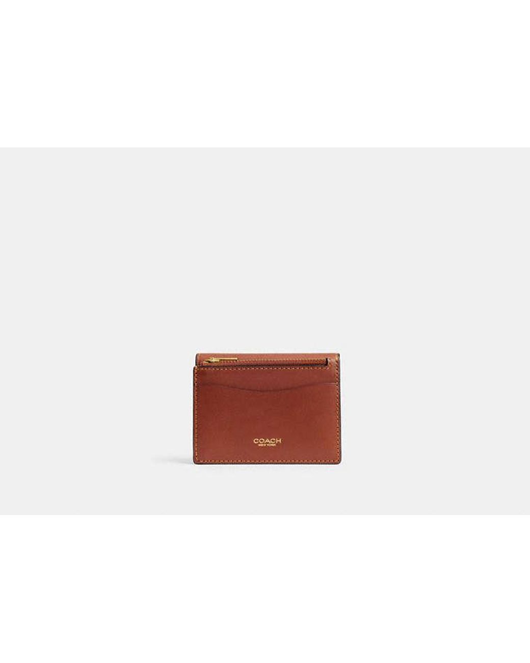 COACH Black Essential Card Holder Wallet