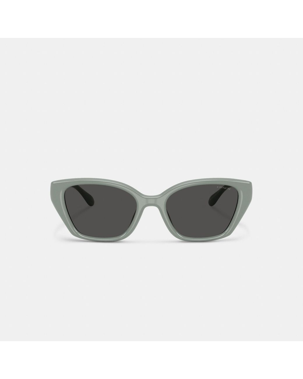 COACH Multicolor C Hardware Square Cat Eye Sunglasses