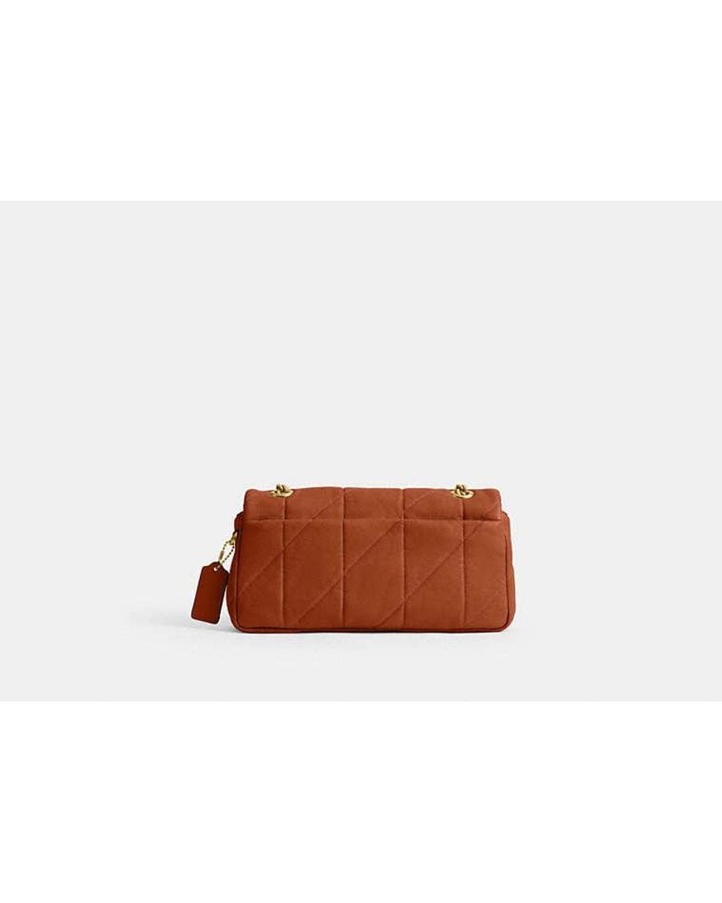 COACH Brown Tabby Shoulder Bag 26 With Quilting