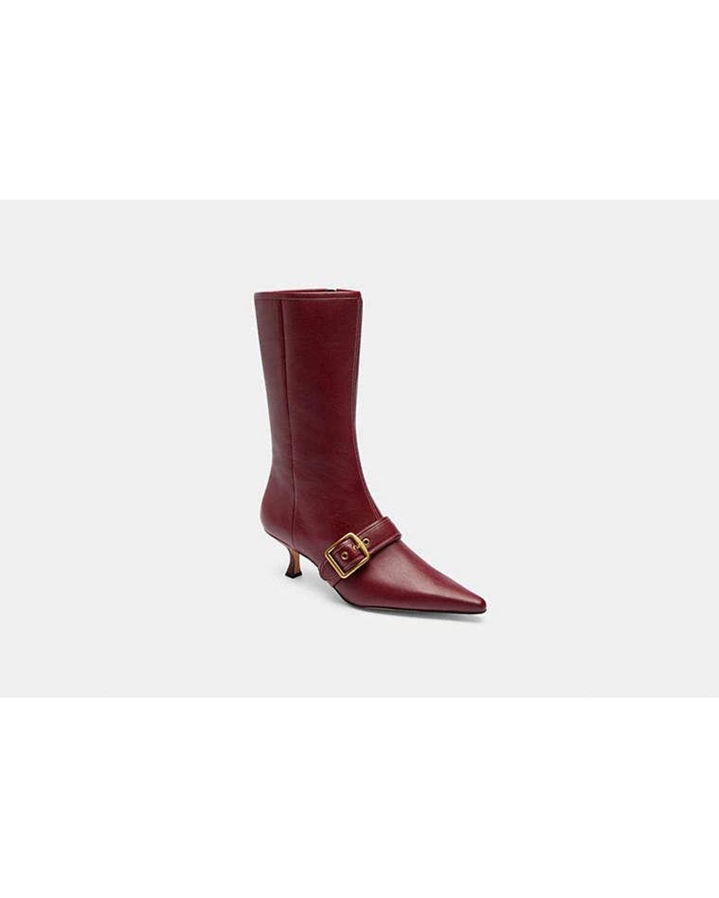 COACH Black Margot Boot