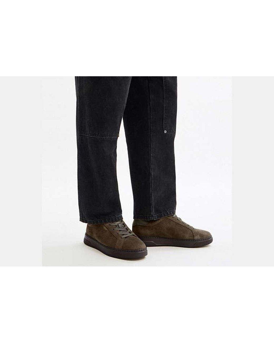 COACH Black High Line Sneaker for men