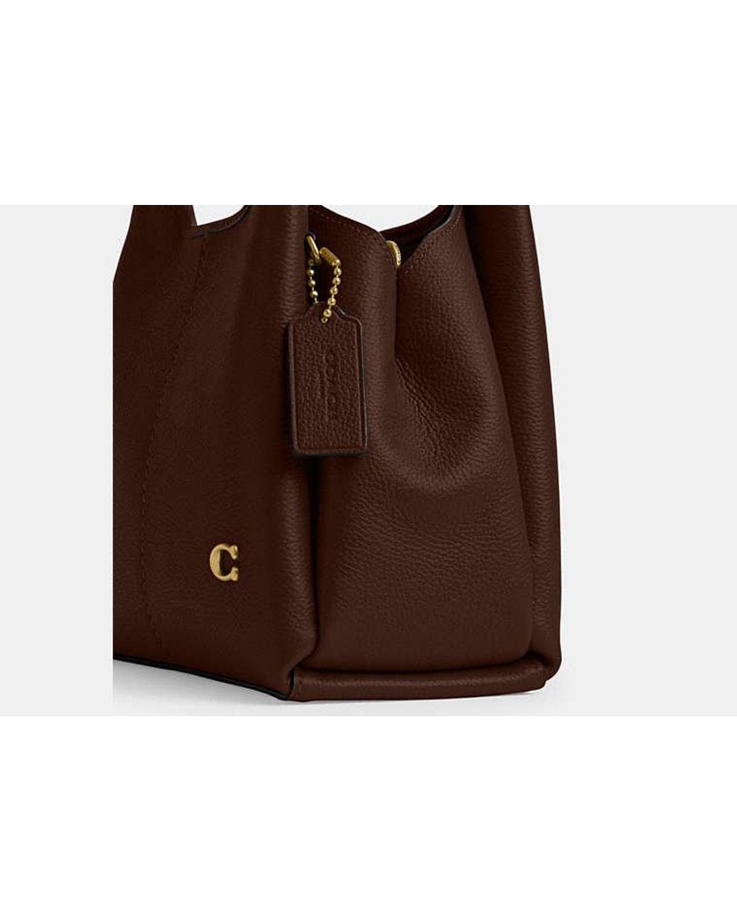 COACH Black Lana Shoulder Bag 23