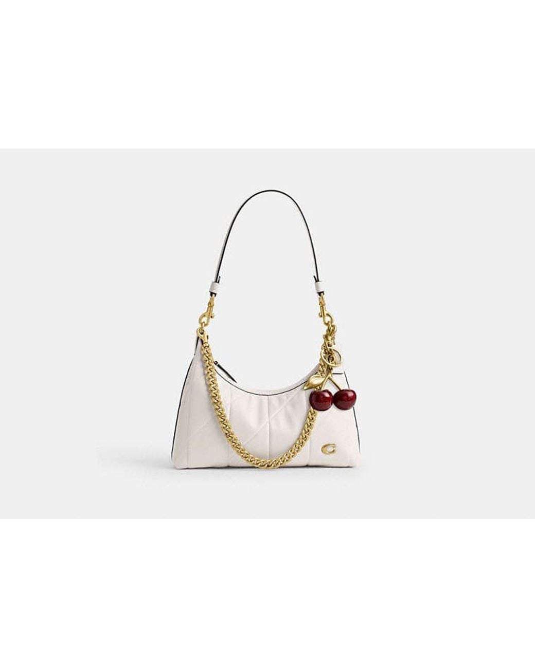 COACH Black Juliet Shoulder Bag 25 With Quilting