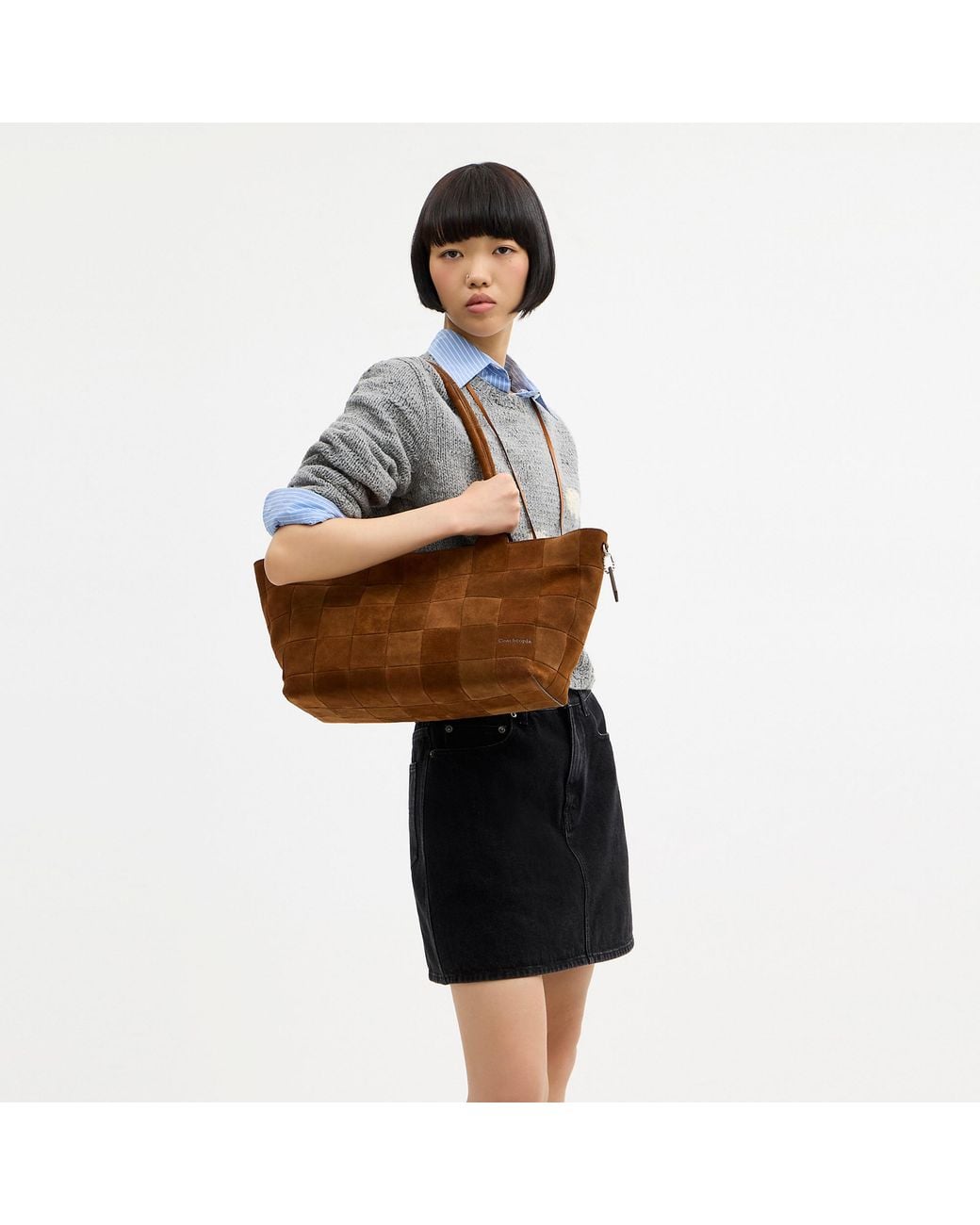 Coachtopia Brown Alter/Ego Large Tote Bag