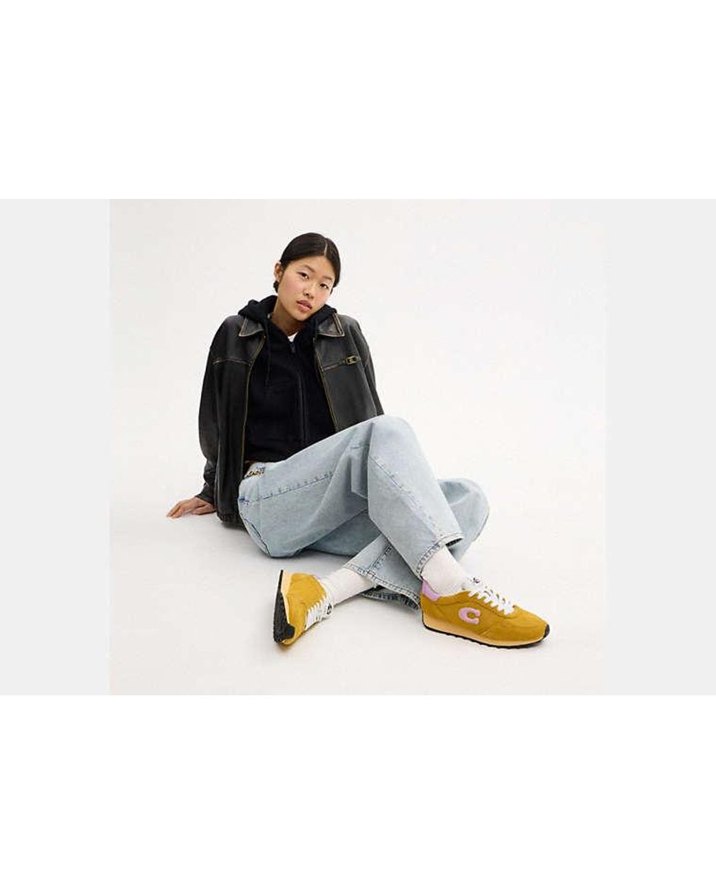 Retro Runner COACH de color Yellow