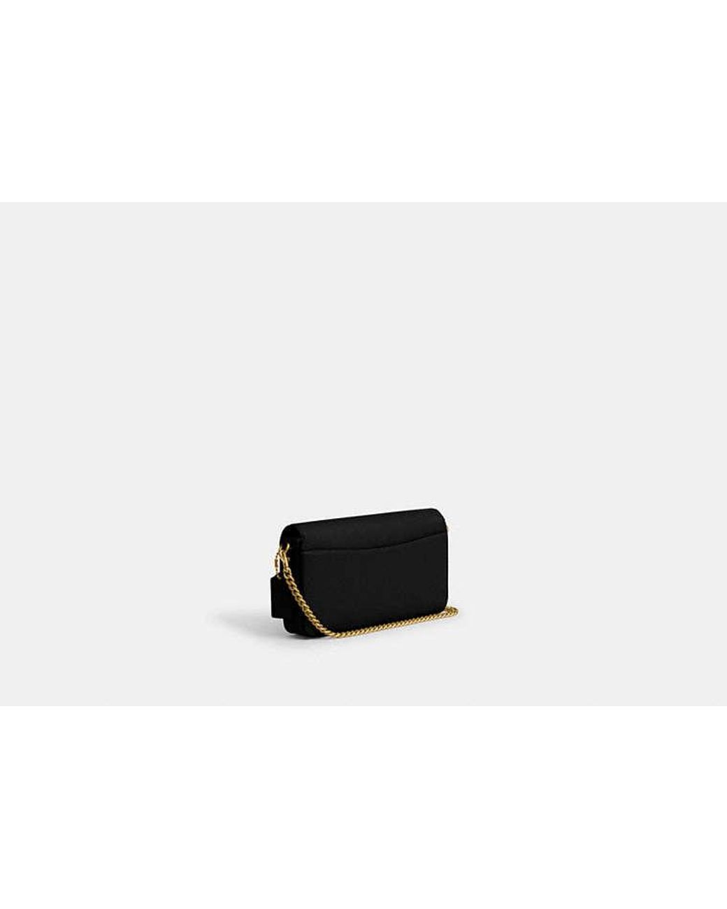 COACH Black Mila Crossbody Bag With Signature Canvas