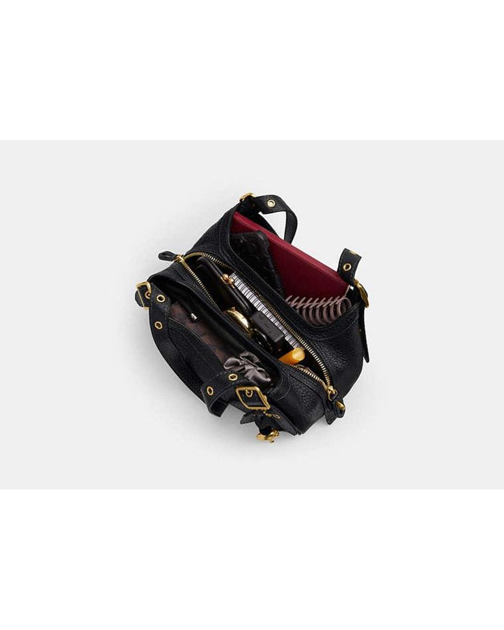COACH Black Drifter Shoulder Bag 31