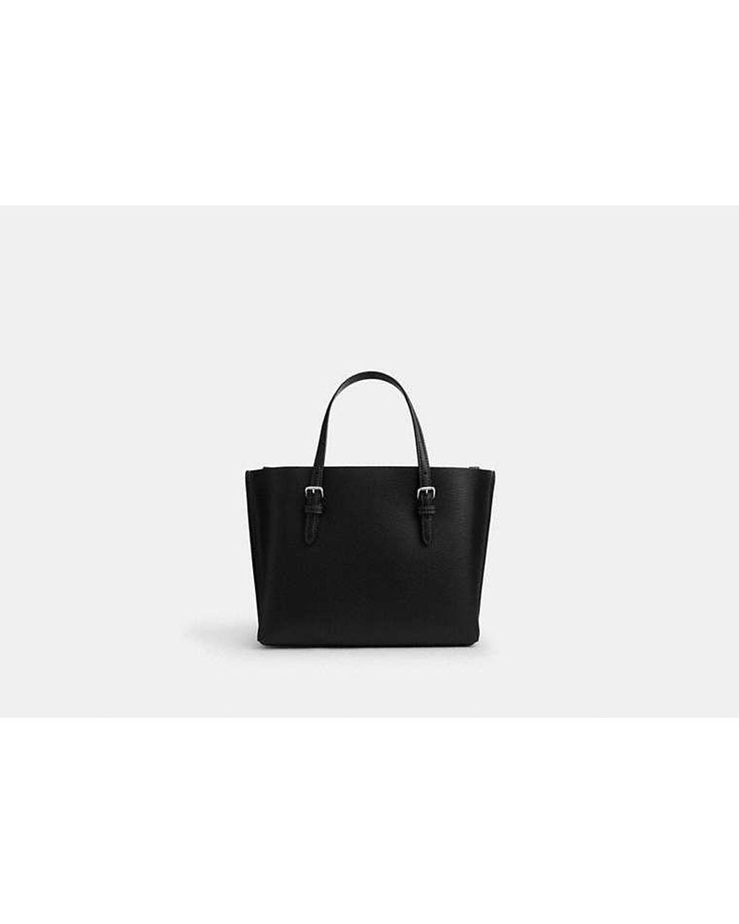 COACH Black Mollie Tote Bag 25