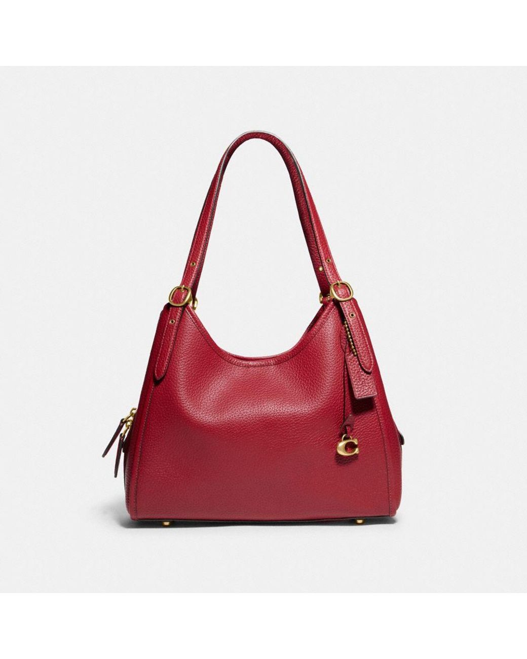 COACH Lori Shoulder Bag in Red Lyst