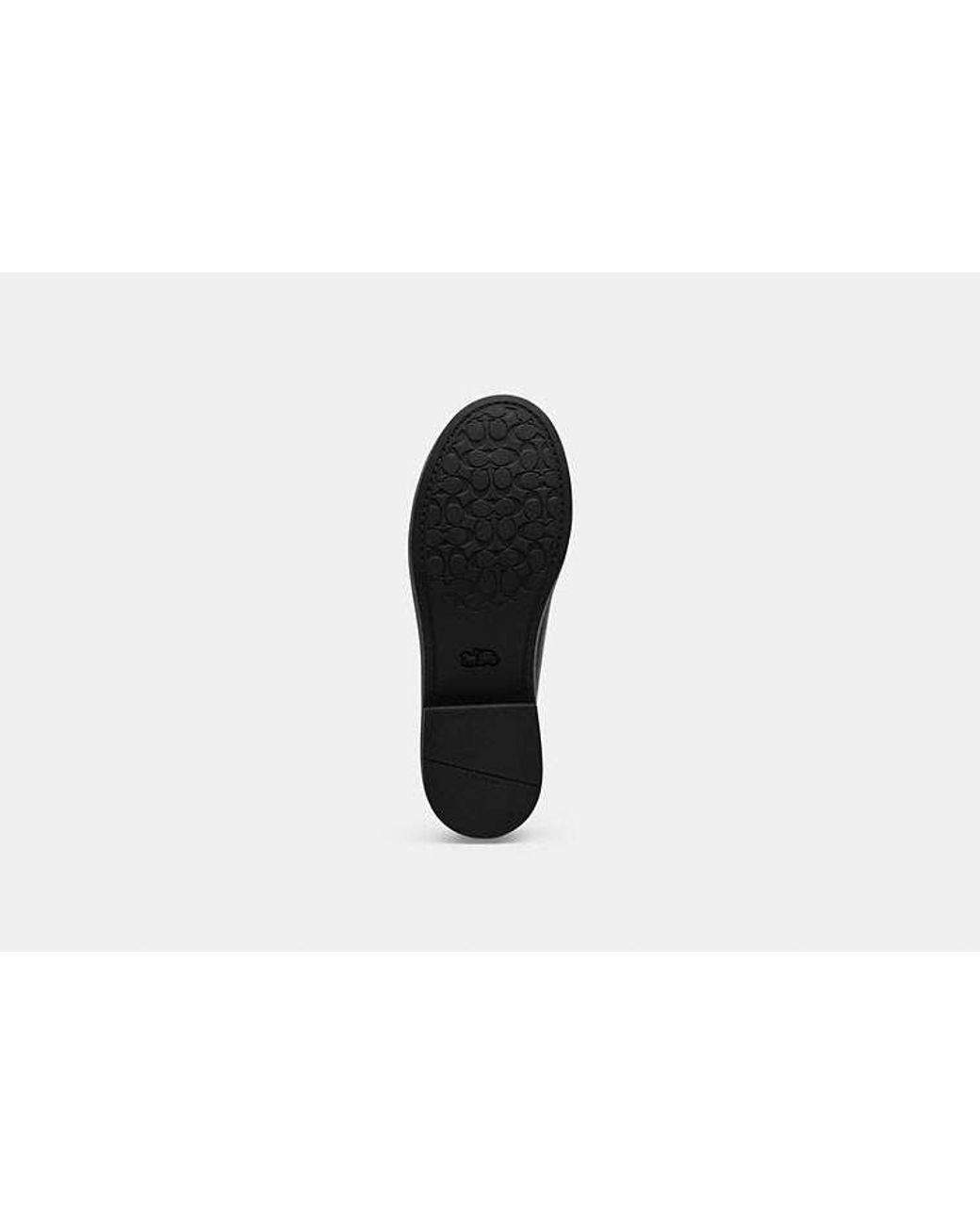 COACH Black Astor Loafer