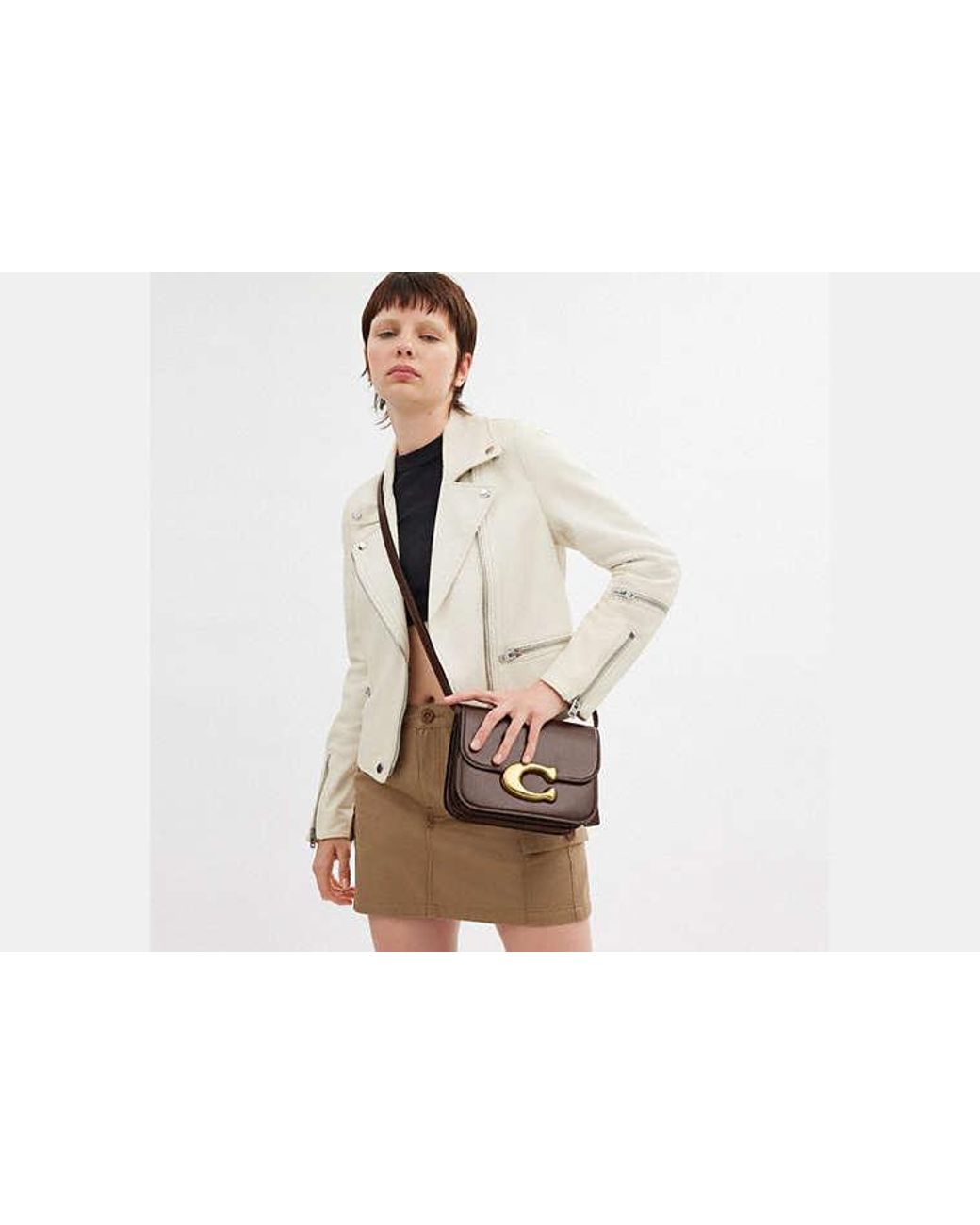 COACH Black Idol Bag (Brass/) Shoulder Handbags