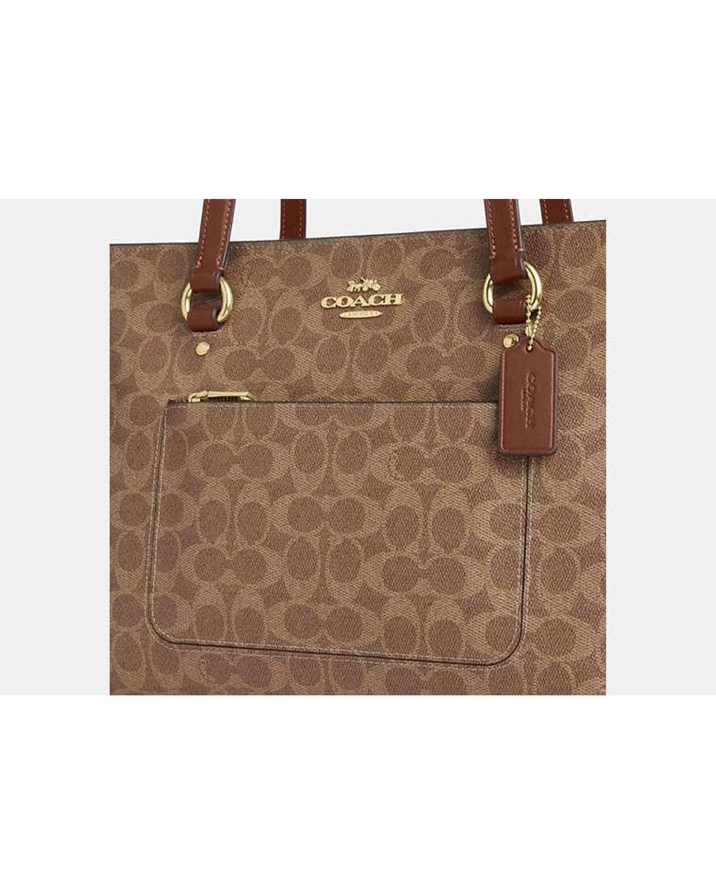 COACH Black Station Tote Bag