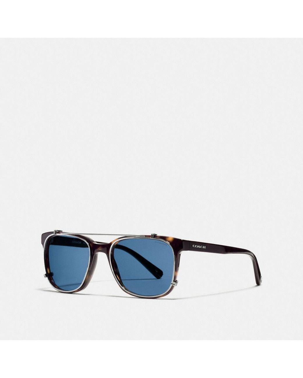 Coach Phantos Square Sunglasses For Men Lyst