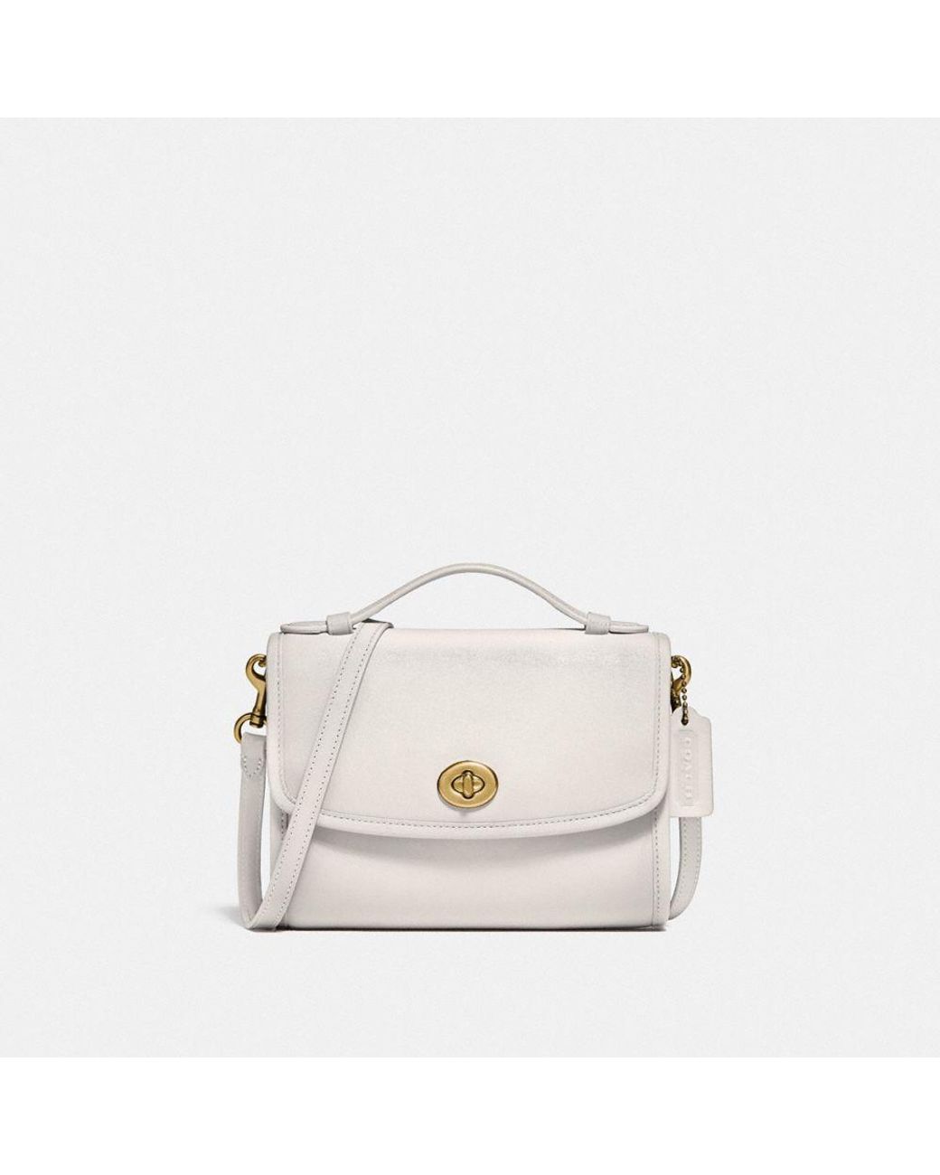 the coach originals glovetanned leather kip turnlock crossbody