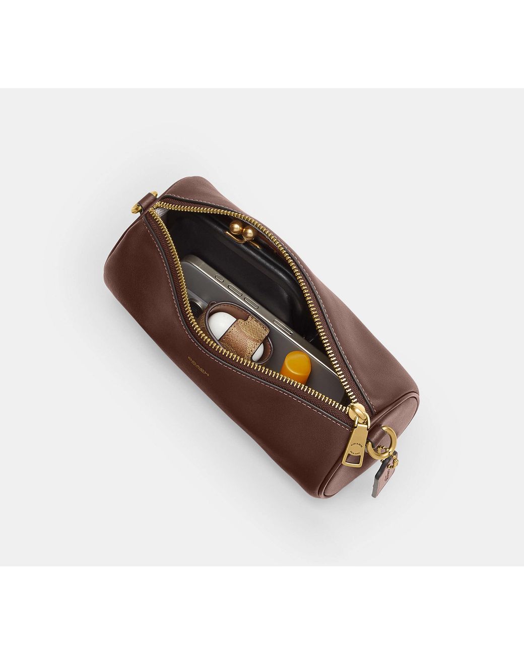 Borsa Barrel di COACH in Black