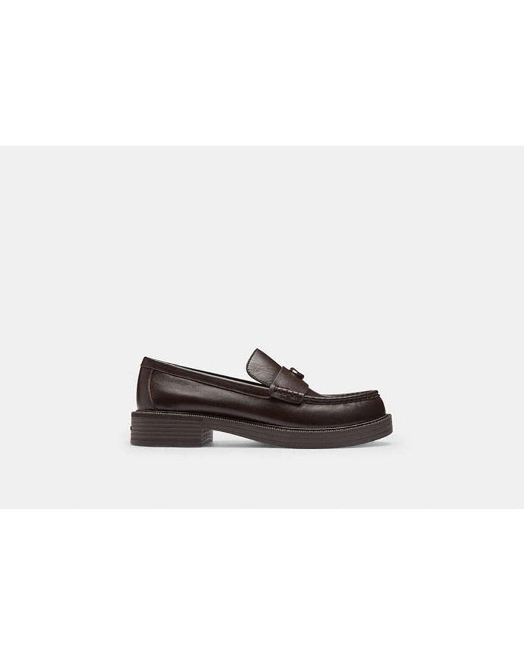 COACH Black Astor Loafer