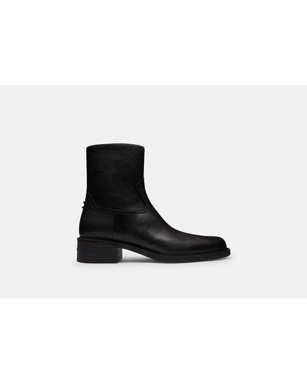 COACH Black Pointed Toe Bootie