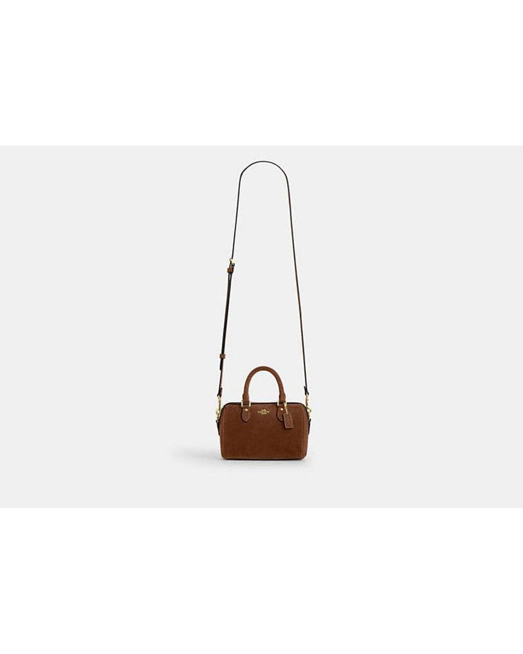 COACH Black Mini Rowan Crossbody Bag