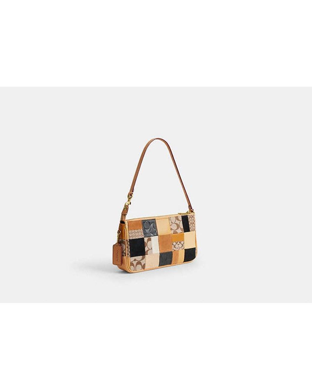 COACH Multicolor Plaza Bag 25 With Patchwork