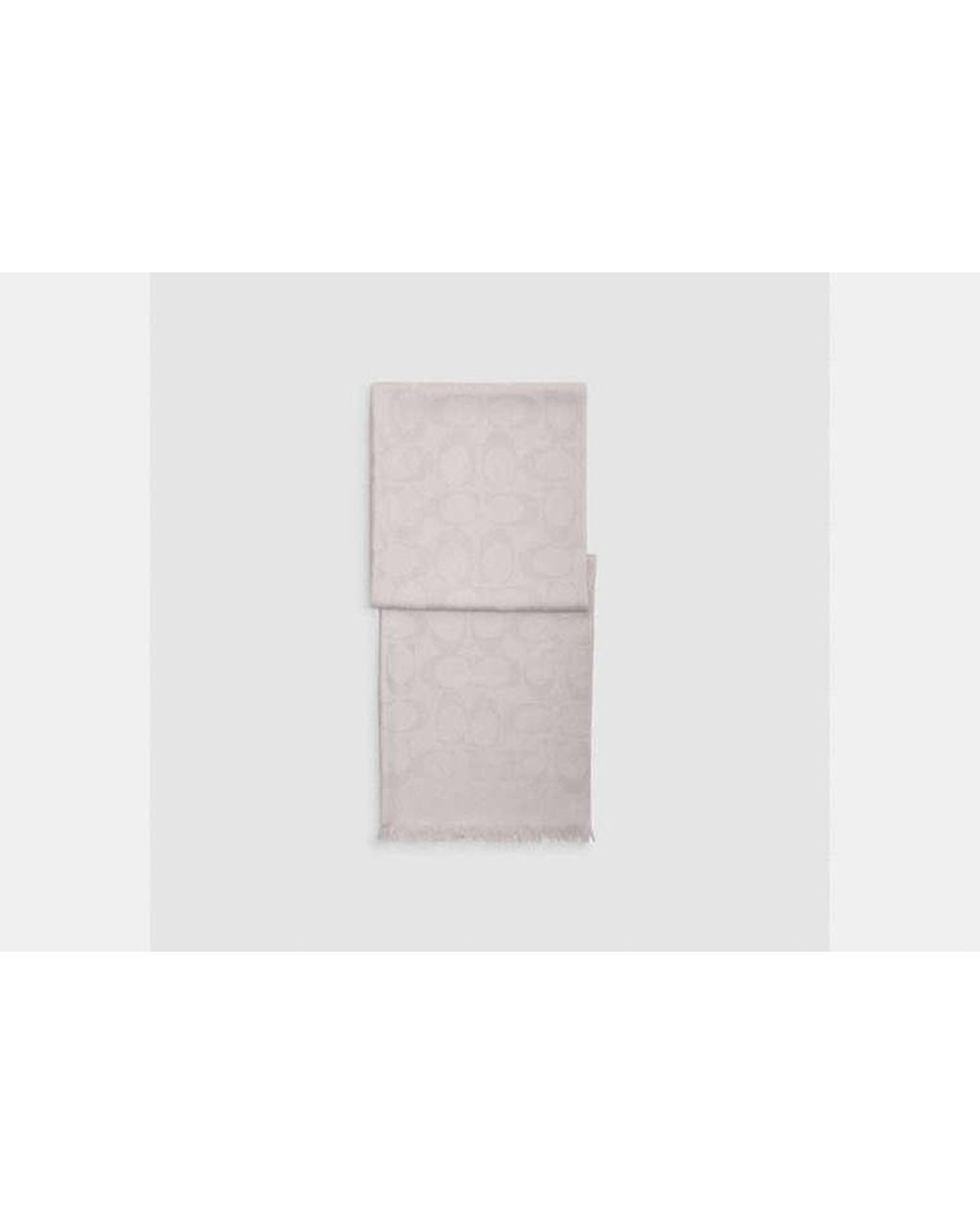 COACH Natural Signature Stole