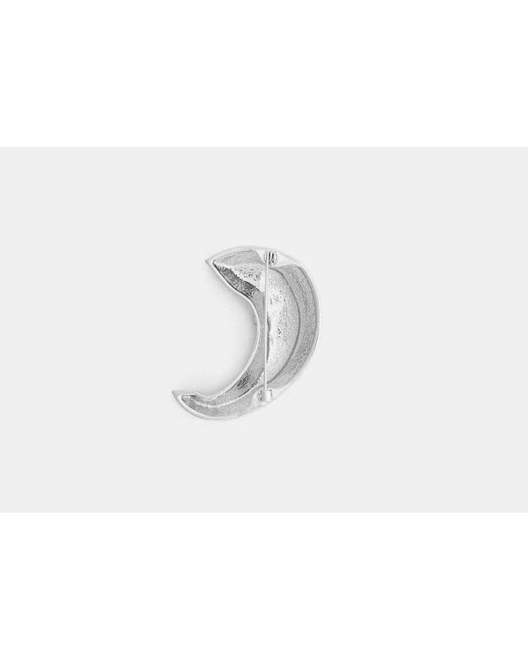 COACH Black Moon Brooch