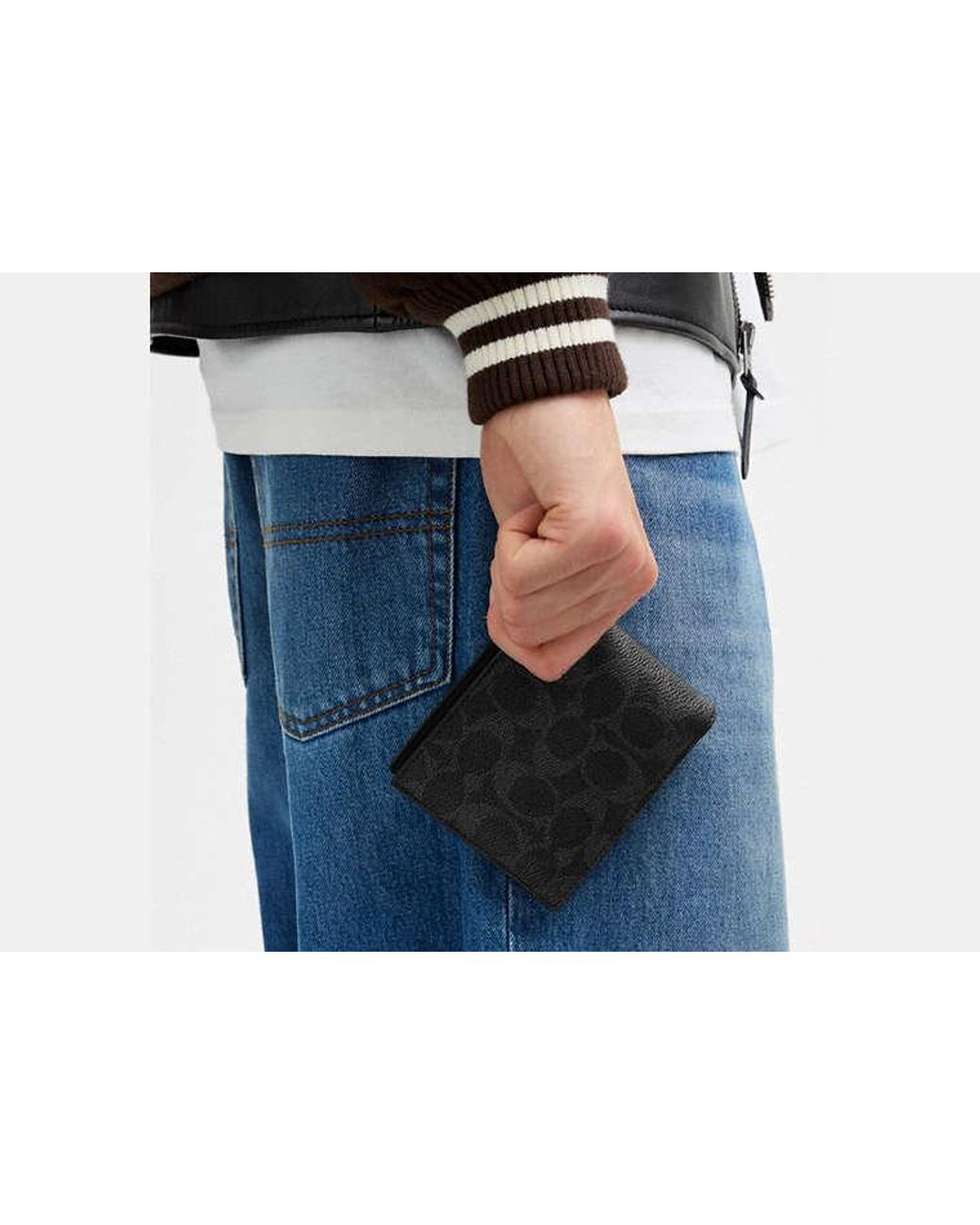 COACH Black 3-In-1 Wallet for men