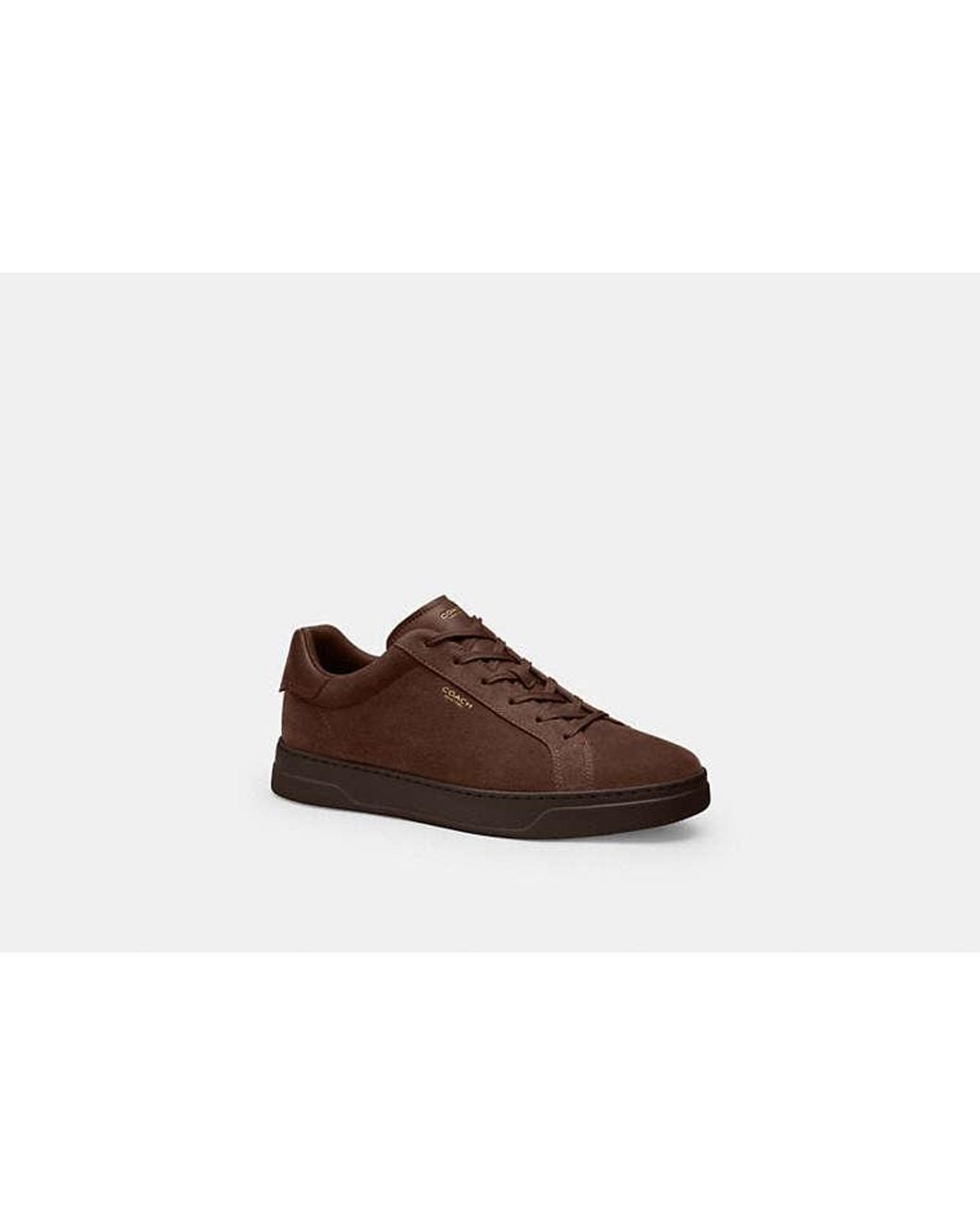 COACH Brown High Line Sneaker for men