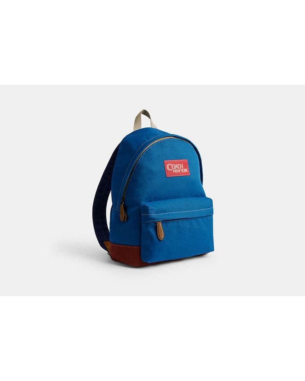 COACH Blue Tyler Backpack for men