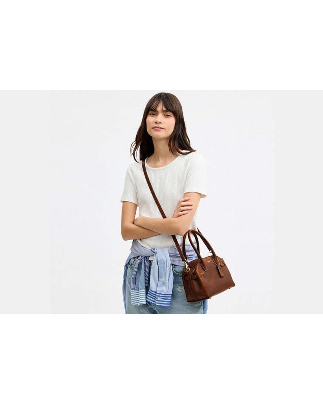 COACH Black Empire Carryall Bag 21