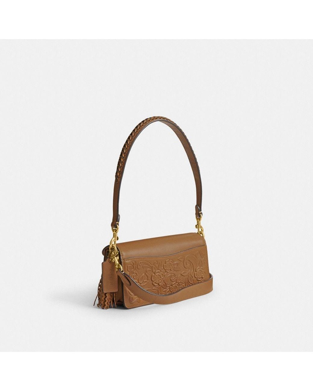 COACH Tabby Shoulder Bag 20 With Tea Rose in Brown | Lyst