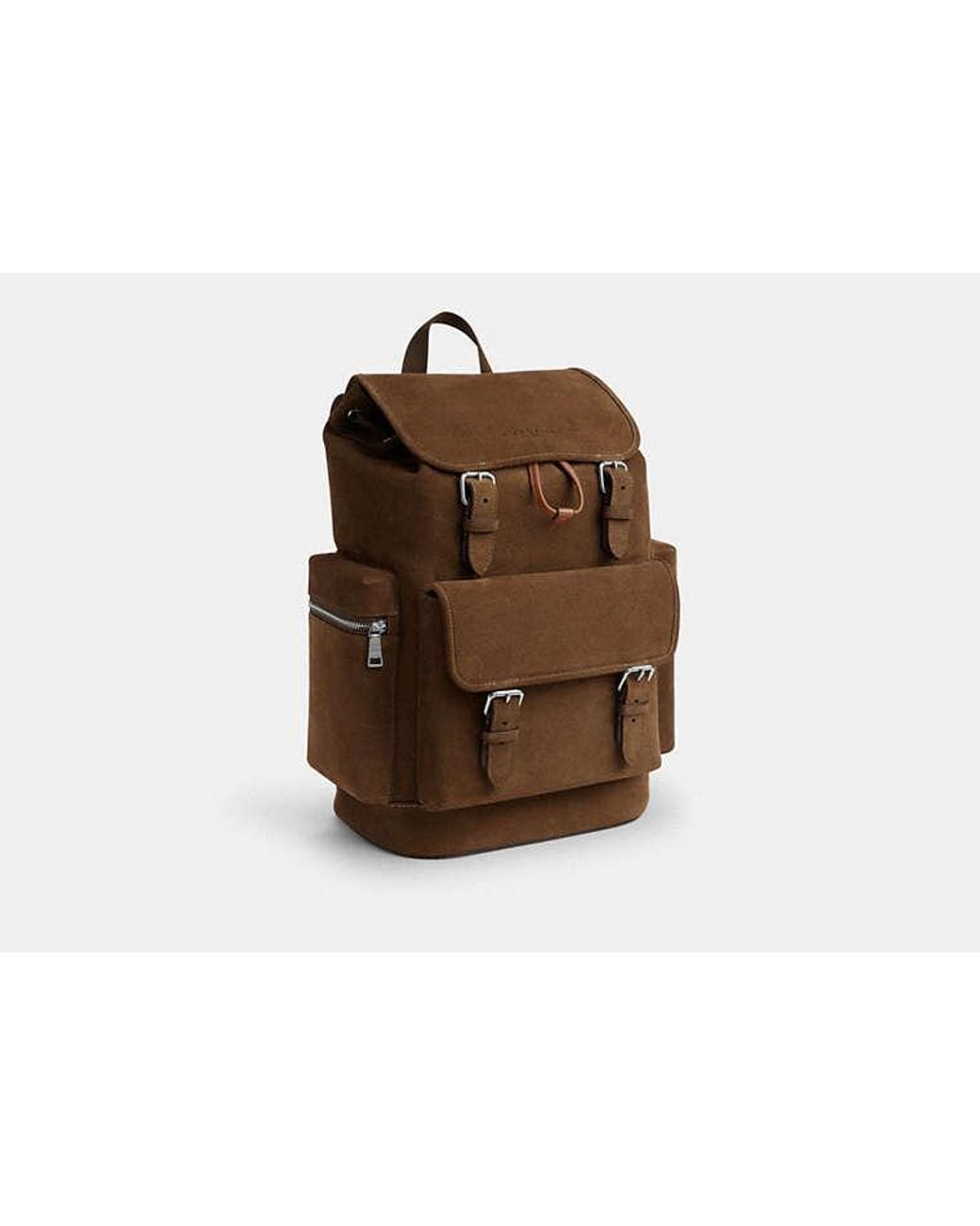 COACH Brown Sprint Backpack for men