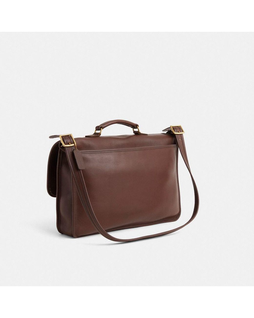 COACH Vintage Metropolitan Brief in Brown for Men | Lyst