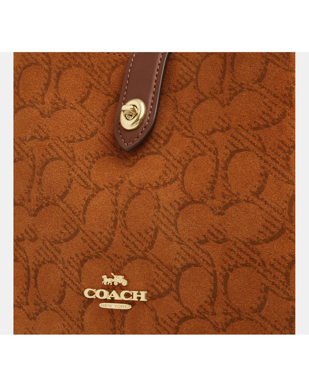 Borsa Mini Tracolla Hadley di COACH in Black