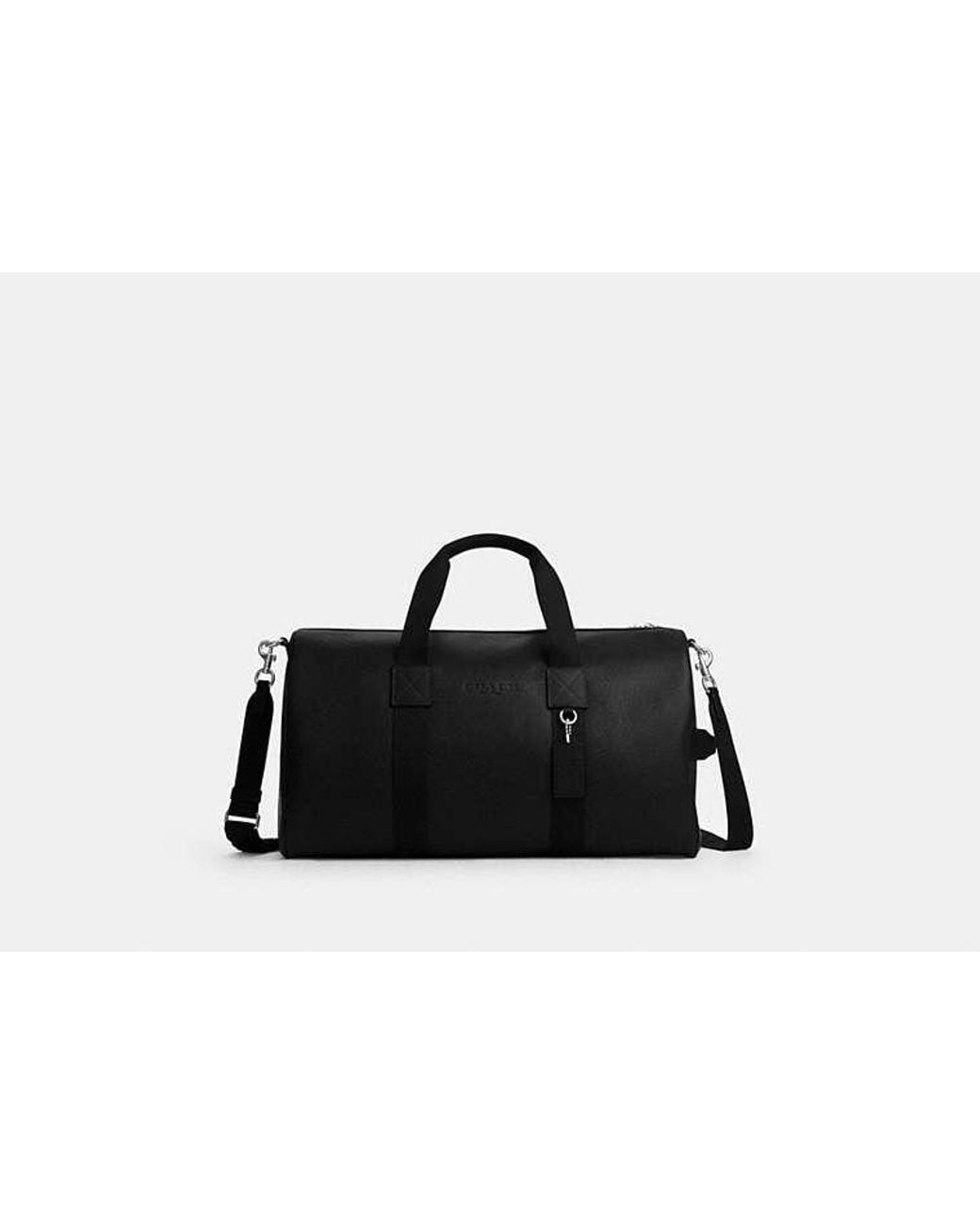 Borsa Duffle Explorer 50 di COACH in Black da Uomo
