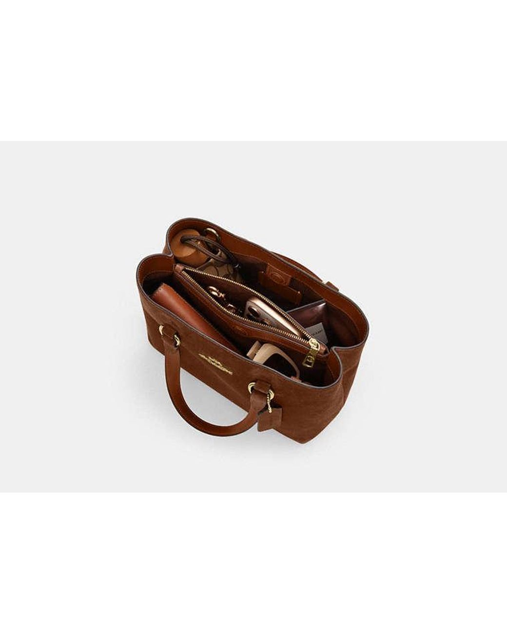 COACH Black Station Carryall Bag
