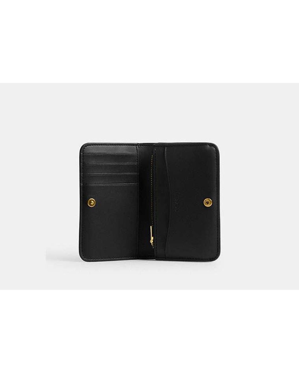 COACH Black Essential Schmales Kartenetui Für Frauen