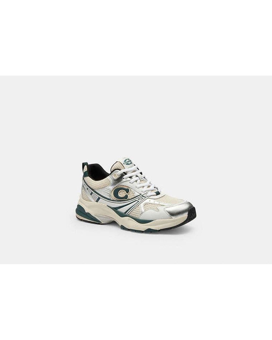 COACH Black Mesh Sneaker