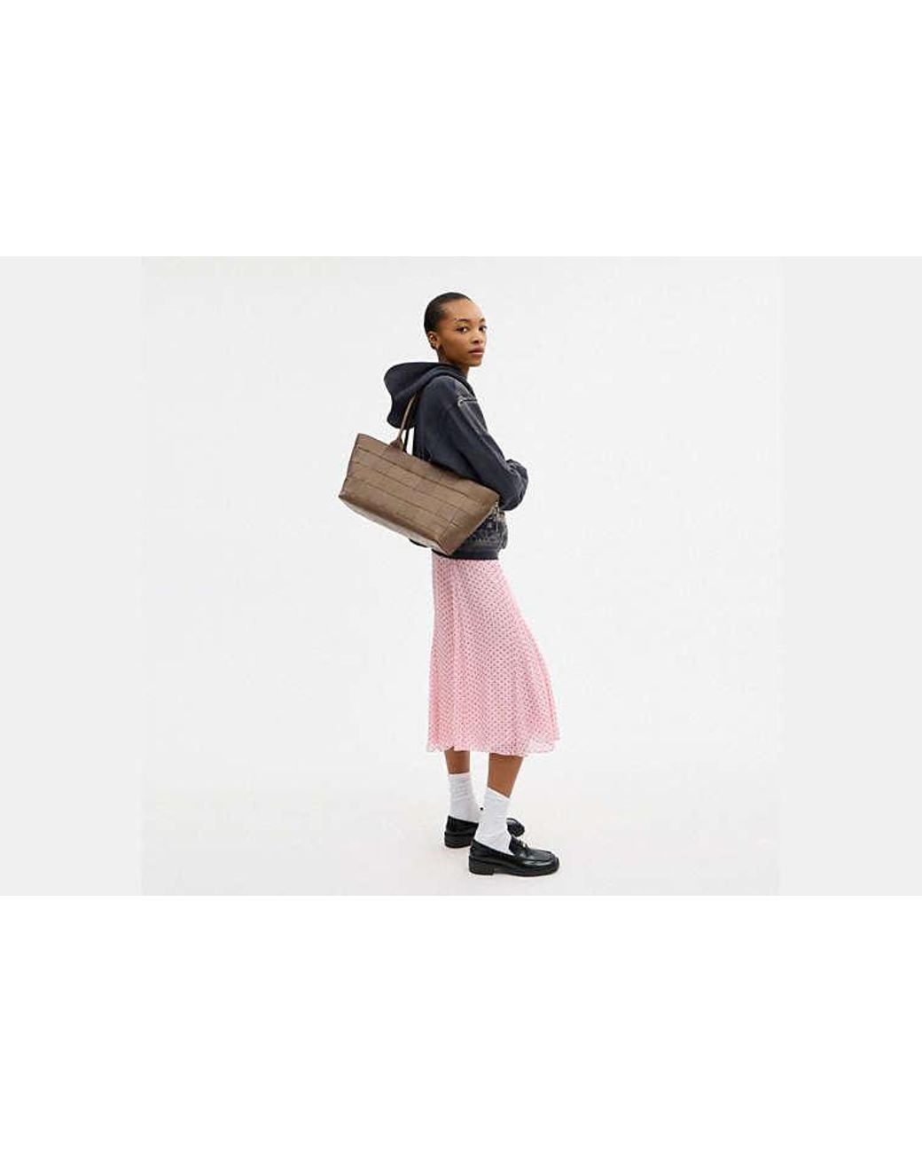 COACH Black Alter/Ego Large Tote Bag