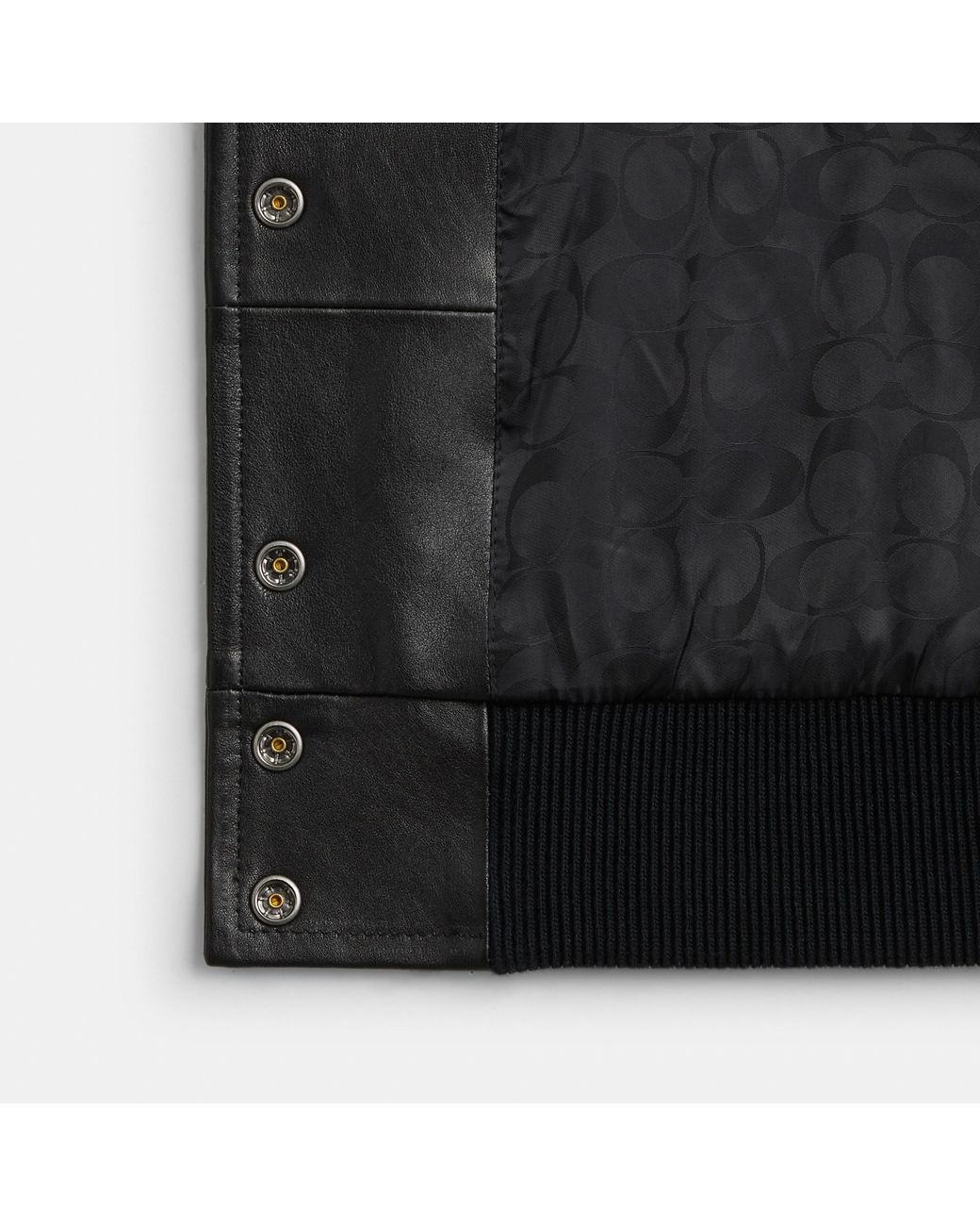COACH Black Star Varsity Jacket