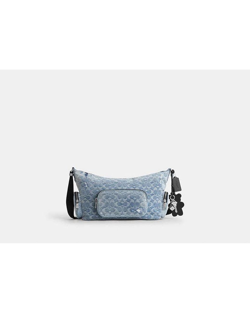 COACH Black Finn Crossbody Bag With Pockets for men