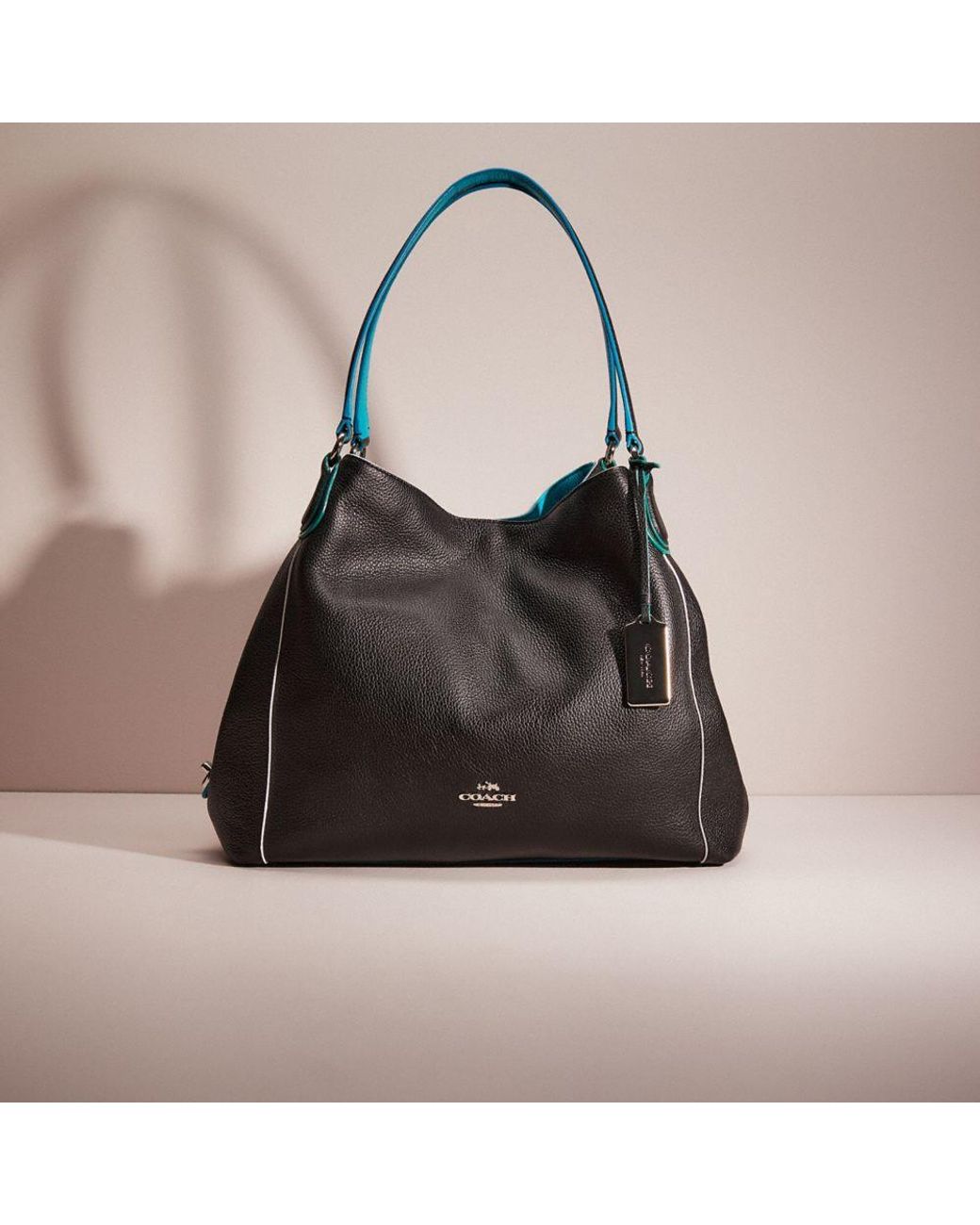 COACH Restored Edie Shoulder Bag 31 in Black Lyst